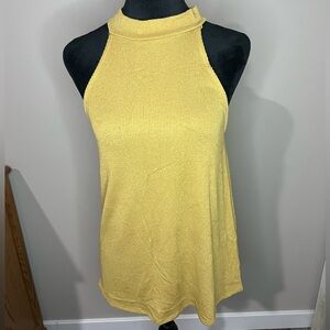 Audrey 3+1 Halter Tank Top with Open Back